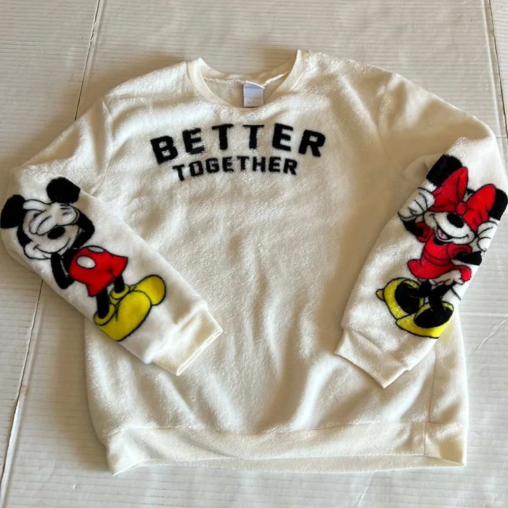 Disney Velour Sweatshirt. #1257 - Picture 1 of 8